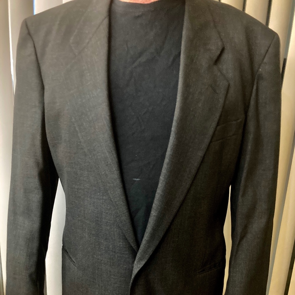 Mani By Giorgio Armani from Barney's New York Single Button Men's Suit Wool 46R